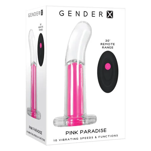 Evolved Novelties Vibrators Pink Paradise Remote Control ABS Massager Pink