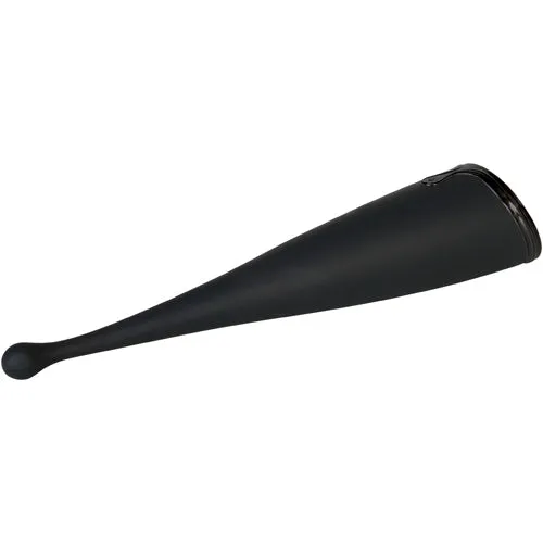 Female Sex Toys | Evolved Novelties Straight to the Point Silicone Precision Micro-Wand Clitoral Stimulator - Black