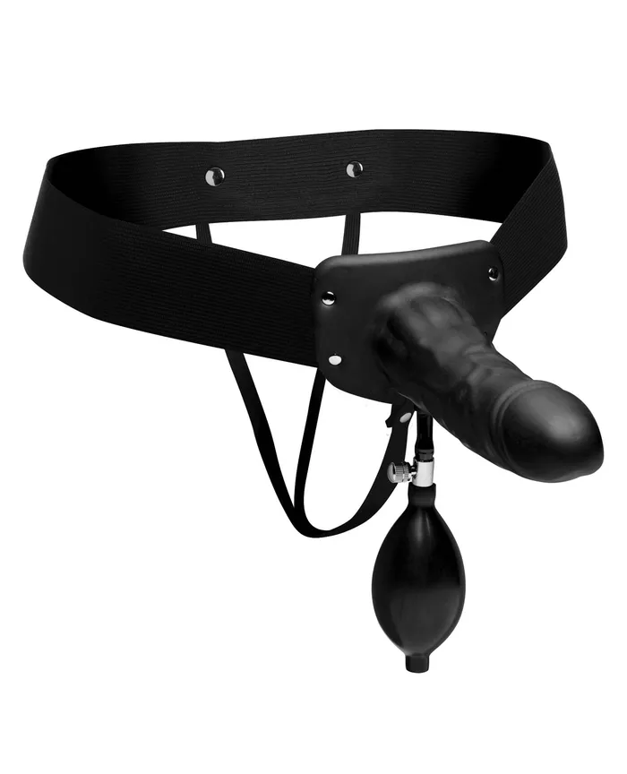 Female Sex Toys | Master Series Pumper Inflatable Hollow Strap On - Xr LLC