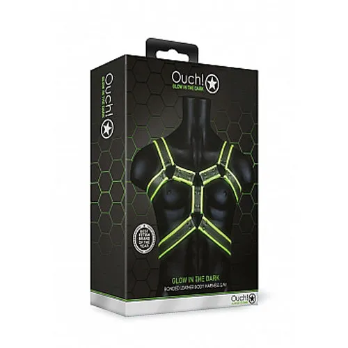 Female Sex Toys Shots America Body Harness Glow in the Dark SM