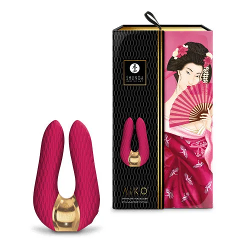 Female Sex Toys Shunga AIKO Intimate Massager Raspberry