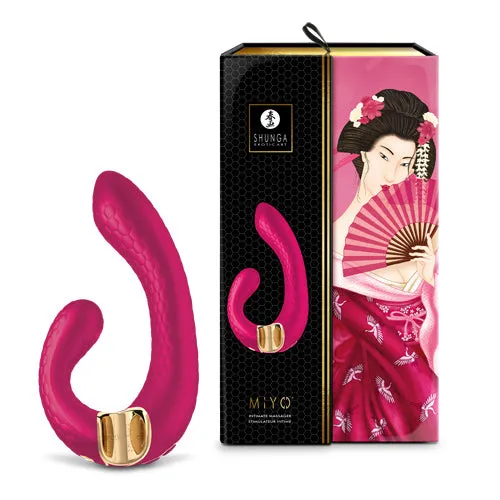 Female Sex Toys Shunga MIYO Intimate Massager Raspberry
