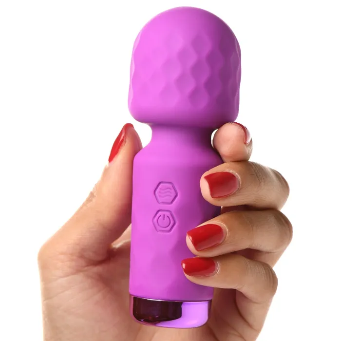Female Sex Toys XR Brands 10x Mini Silicone Wand 