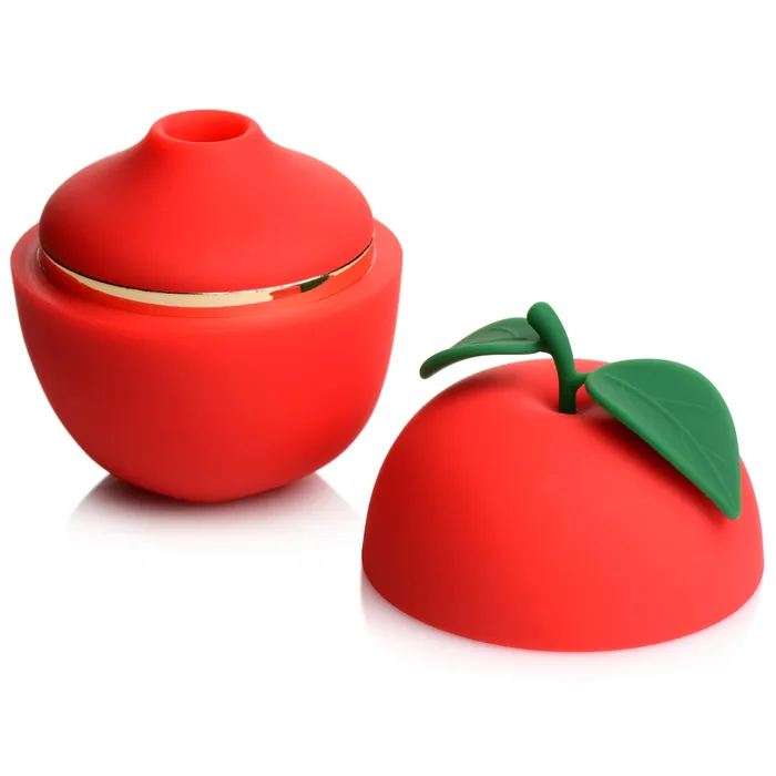 Female Sex Toys | XR Brands 6x Forbidden Apple Silicone Clit Stimulator