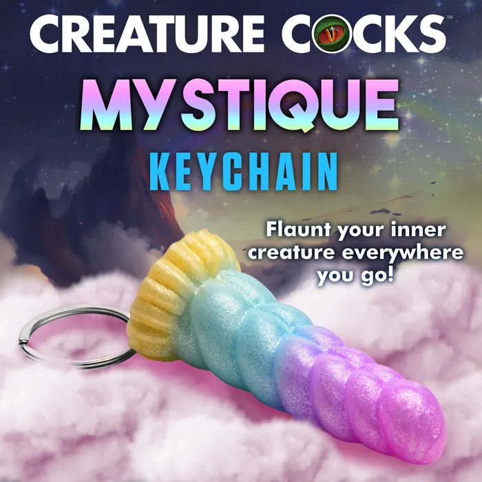 Female Sex Toys | XR Brands Mystique Unicorn Mini Dildo Key Chain