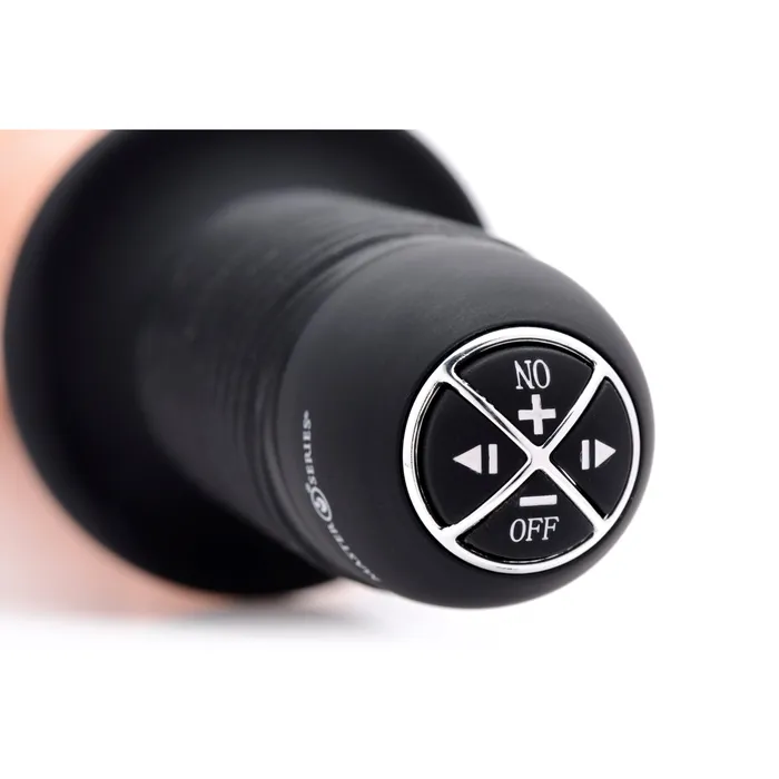 Female Sex Toys | XR Brands Onslaught 13 Mode Xl Vibrating Dildo Thruster