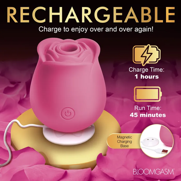 Female Sex Toys | XR Brands The Perfect Rose Clitoral Stimulator