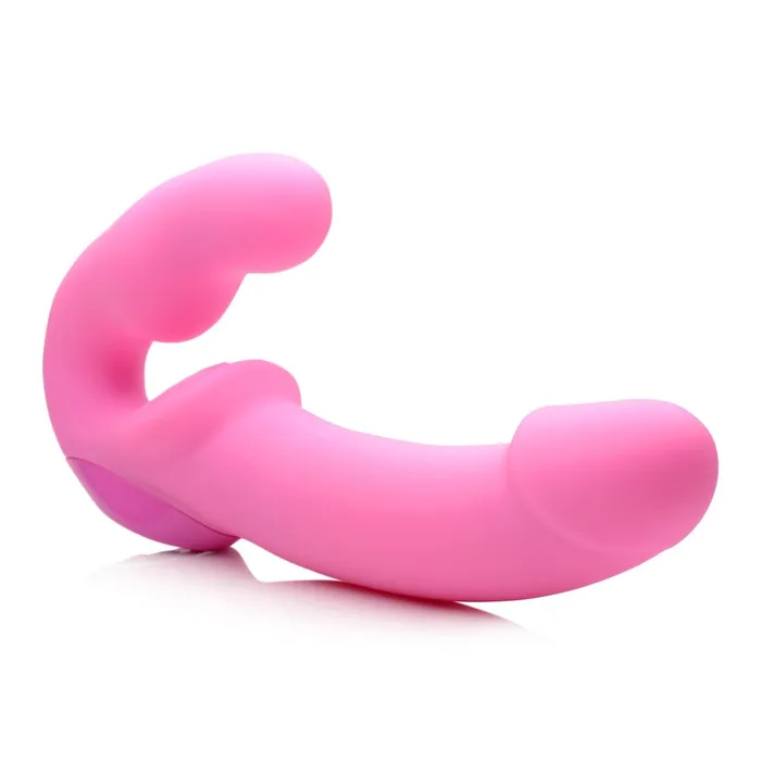 Female Sex Toys | XR Brands Urge Silicone Strapless Strap On With Remote