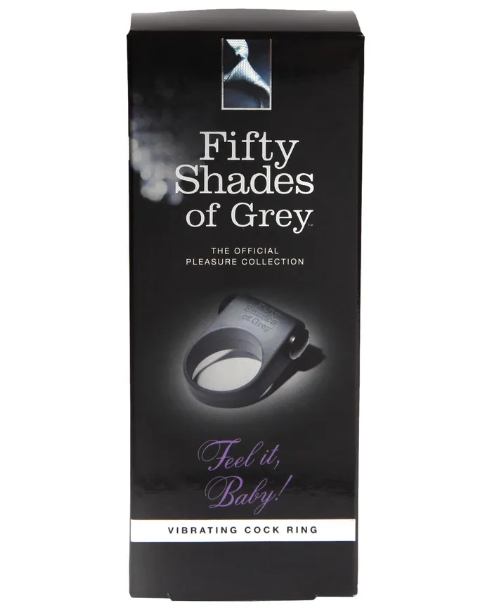Fifty Shades Of Grey Feel It Baby Vibrating Cock Ring Lovehoney Ltd Male Sex Toys