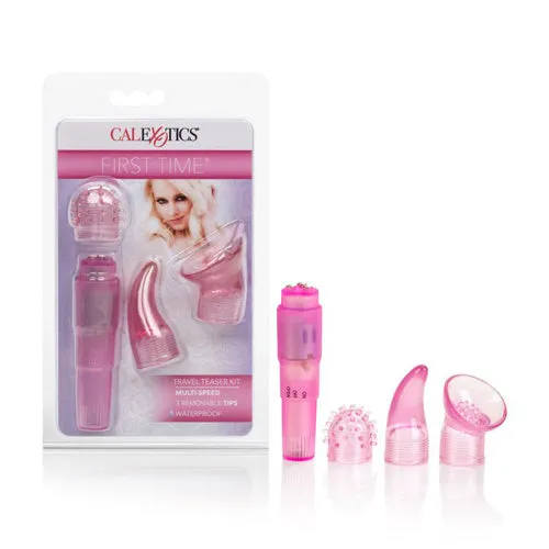 First Time Collection Travel Teaser Kit Pink California Exotic Novelties Vibrators