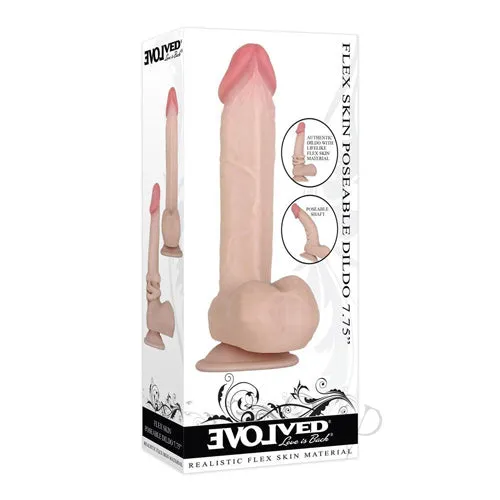 Flex Skin Poseable Dildo 775 Light Evolved Novelties Female Sex Toys