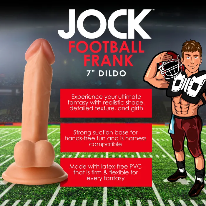 Football Frank 6.75 Inch Dildo | Curve Toys Anal