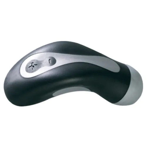 Fun Factory LAYAspot Silicone Lay On Massager SilverBlack WR MS Anal