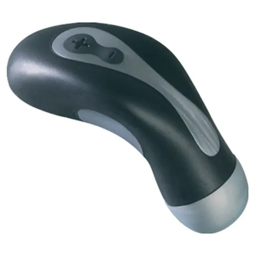 Fun Factory LAYAspot Silicone Lay On Massager - Silver/Black (WR, MS) | Anal