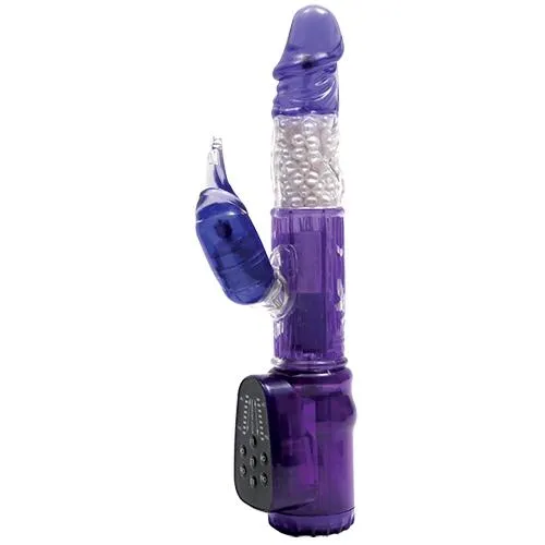 iVibe Rabbit Vibrator Multi Speed Grape Doc Johnson USA Vibrators