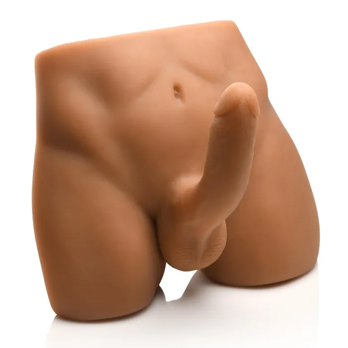Jock Male Ass Masturbator With Posable Dildo | Curve Toys Male Sex Toys