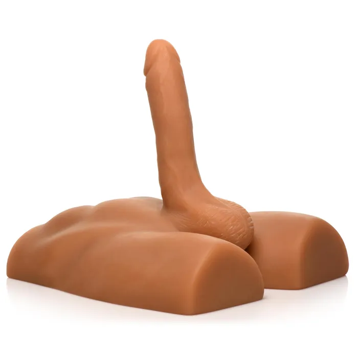 Jock Male Ass Masturbator With Posable Dildo | Curve Toys Male Sex Toys
