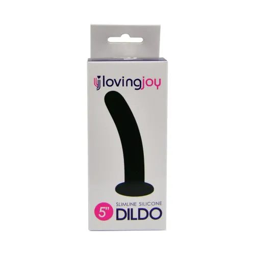 Loving Joy Anal | Loving Joy Slimline Silicone Dildo 5 Inch