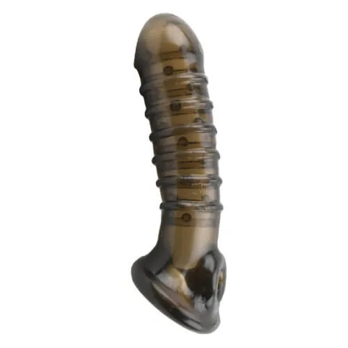 Loving Joy Boss Textured Penis Sleeve with Ball Loop | Loving Joy Male Sex Toys Loving Joy Boss Textured Penis Sleeve with Ball Loop | Loving Joy Male Sex Toys