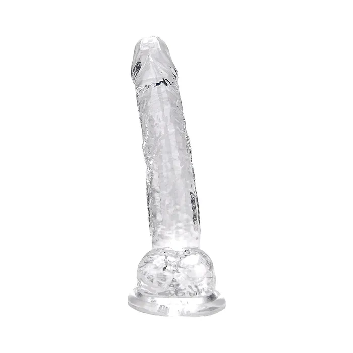 Loving Joy Dildos | Loving Joy 7 Inch Dildo with Balls Clear