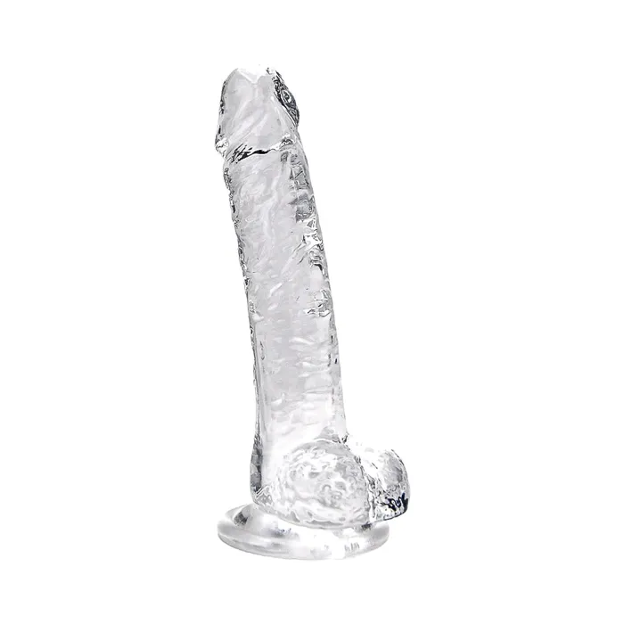 Loving Joy Dildos | Loving Joy 7 Inch Dildo with Balls Clear