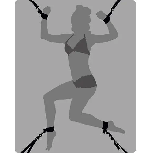 Loving Joy Under the Mattress Restraint System Loving Joy Dildos