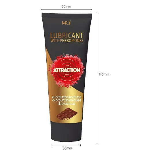 Lubricants | Mai Attraction Mai Attraction Lubricant with Pheromones Chocolate 100ml