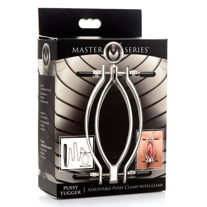 Male Sex Toys | Adjustable Pussy Clamp With Leash - XR Brands