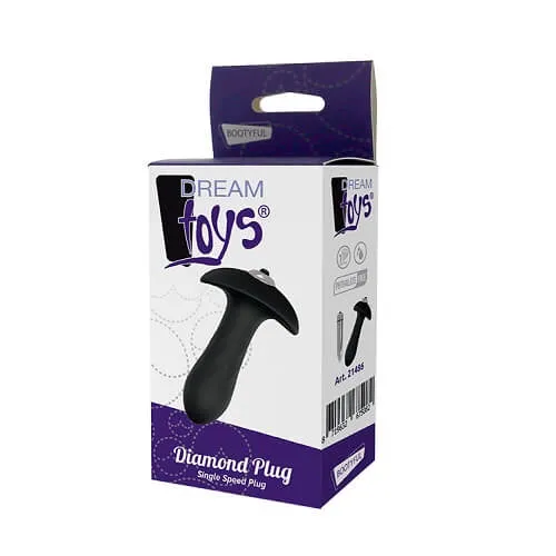 Male Sex Toys | Dream Toys Diamond Textured Silicone Anal Vibrator Male Sex Toys | Dream Toys Diamond Textured Silicone Anal Vibrator