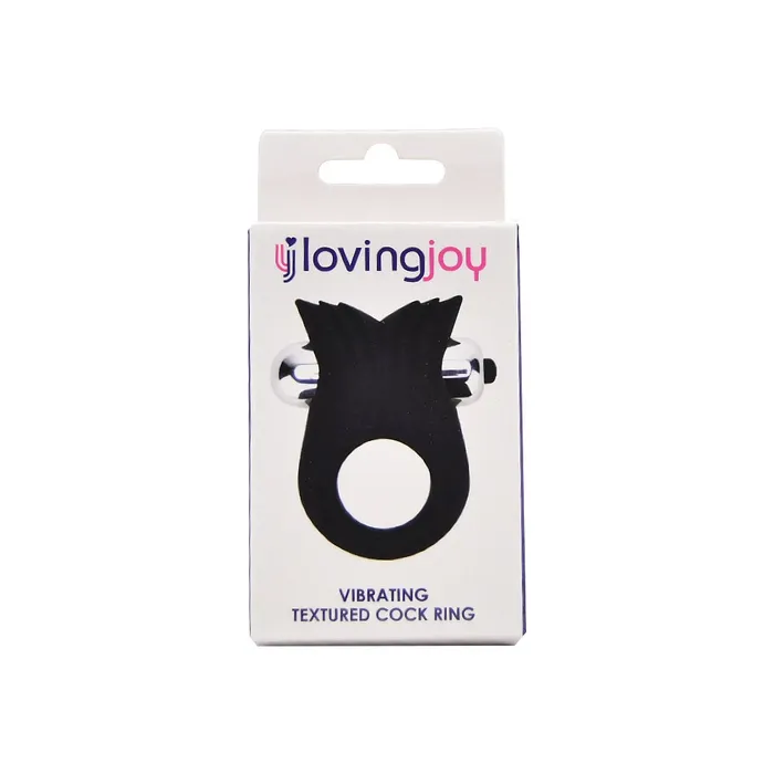 Male Sex Toys | Loving Joy Loving Joy Silicone Vibrating Textured Cock Ring
