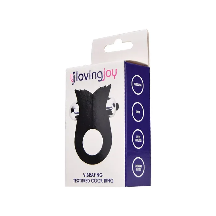 Male Sex Toys | Loving Joy Loving Joy Silicone Vibrating Textured Cock Ring