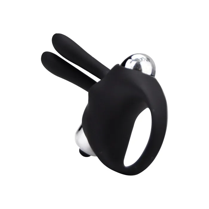 Male Sex Toys | Loving Joy Silicone Vibrating Rabbit Cock Ring - Loving Joy