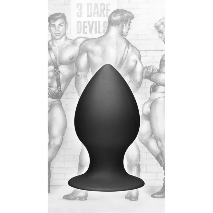 Male Sex Toys XR Brands Tom Of Finland Medium Silicone Anal Plug