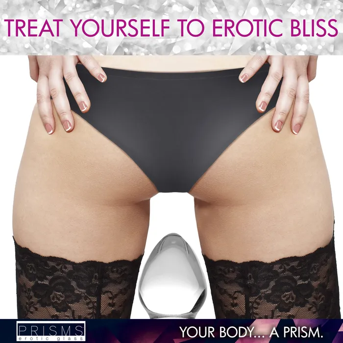 Male Sex Toys | XR Brands Triplets 3 Piece Glass Anal Plug Kit