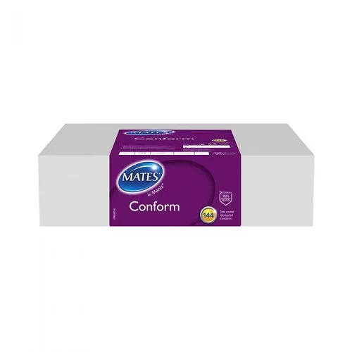 Mates Conform Condom BX144 Clinic Pack | Mates Enhancers Mates Conform Condom BX144 Clinic Pack | Mates Enhancers