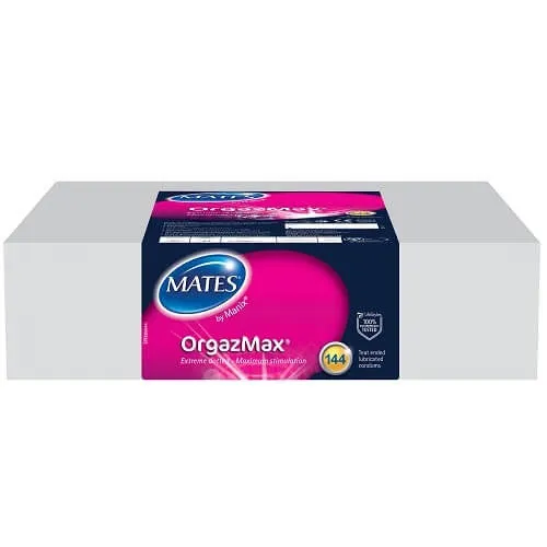 Mates Enhancers Mates OrgazMax Condoms 144 Clinic Pack