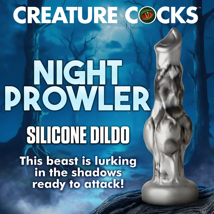 Night Prowler Silicone Dildo - Medium | XR Brands Dildos