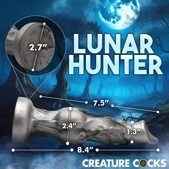 Night Prowler Silicone Dildo - Medium | XR Brands Dildos
