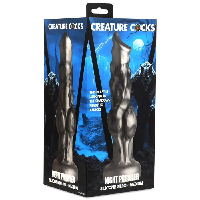 Night Prowler Silicone Dildo - Medium | XR Brands Dildos