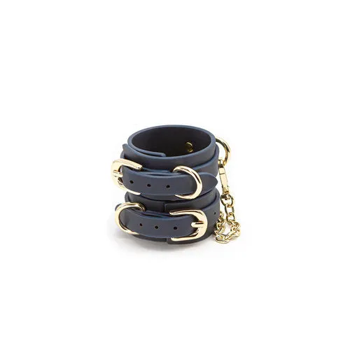 NS Novelties Vibrators | Bondage Couture - Wrist Cuff - Blue