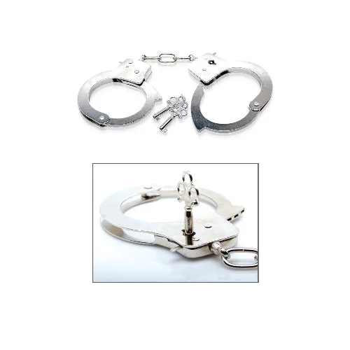 Pipedream Products Couples | Fetish Fantasy Limited Edition - Metal Handcuffs - Silver