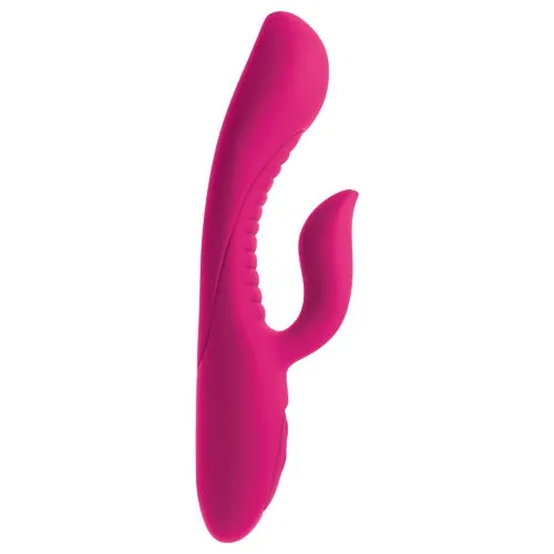 Pipedream Products Vibrators | Ultimate Rabbit No. 2 Silicone Rechargeable 9 Function Vibe - Pink