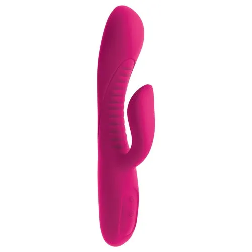 Pipedream Products Vibrators | Ultimate Rabbit No. 2 Silicone Rechargeable 9 Function Vibe - Pink