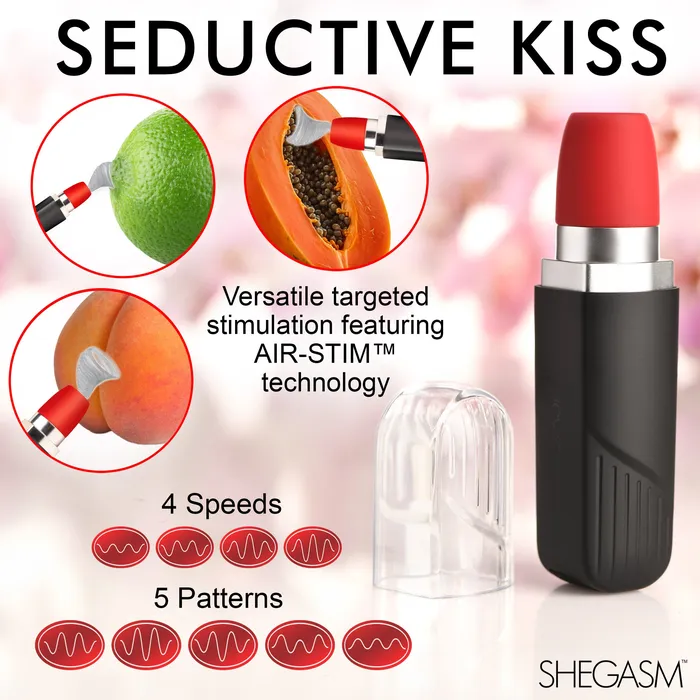 Pocket Pucker Lipstick Clit Stimulator | XR Brands Female Sex Toys