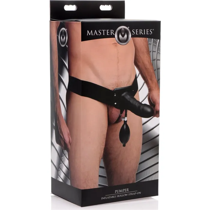 Pumper Inflatable Hollow Strap On | XR Brands Female Sex Toys