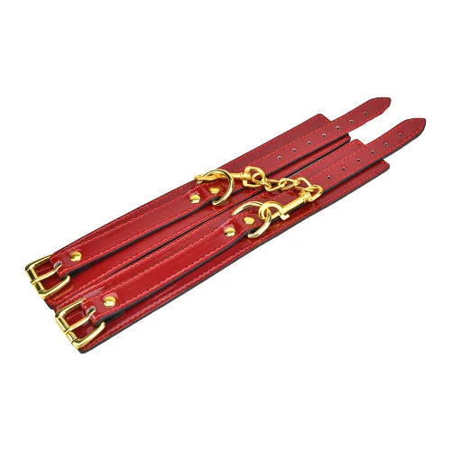 Restraints | Bound to Please Bound to Please Red Ankle Cuffs