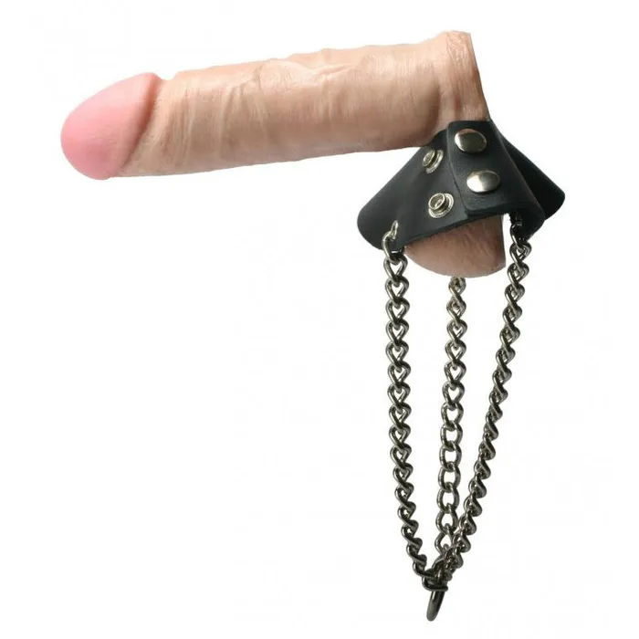 Restraints | Leather Parachute Ball Stretcher - XR Brands