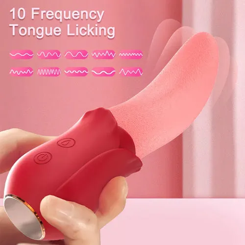 Rose Tongue Vibrator Rechargeable | JDS Specialties Vibrators