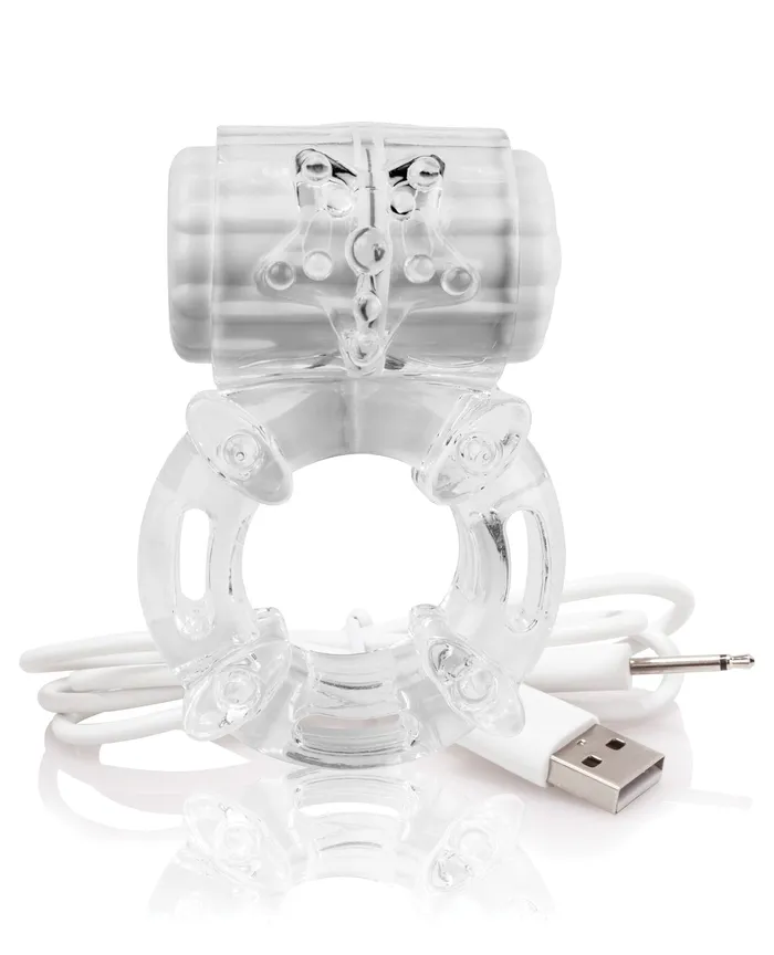 Screaming O Charged Big O - Clear | Bushman Products Dildos