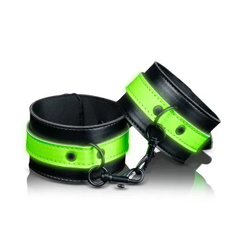 Shots America Dildos | Ankle Cuffs - Glow In The Dark